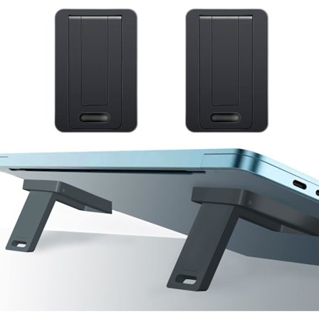 2 st Mini Osynlig Datortangentbord Laptop Stativ Ergonomisk Port