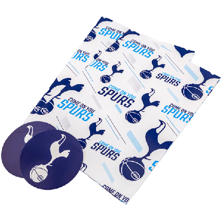 Tottenham Hotspur FC Text Presentpapper (2-pack) One Size