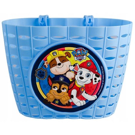 Cykelkorg och Scooter-korg i Plast med Paw Patrol-motiv