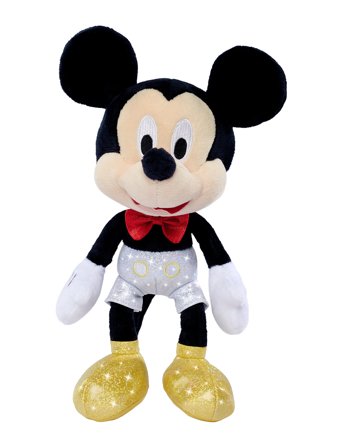 Simba Toys | Mickey Mouse Sparkly , Disney 100 Years (25Cm) | ONE SIZE