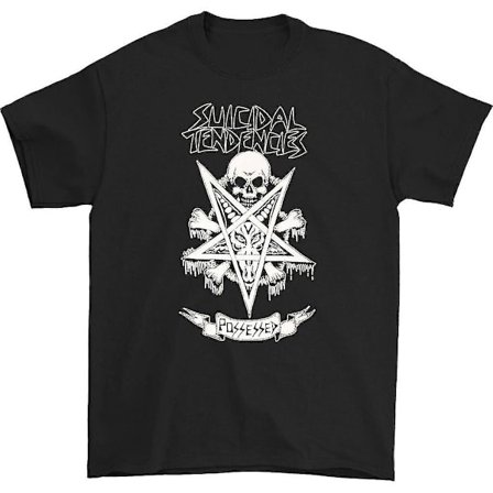 Suicidaltendenser Suicidaltendenser Besatt T-shirt T-shirt