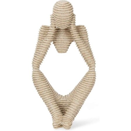 Skulptur Statue Abstrakt Tenker Sandstein Resin for Hotel Hjem