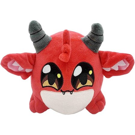 Demoniskt gosedjur för emotionellt stöd, 18 cm "Cut Kawaii The Click Plugies" leksak som gåva till fans, härlig mjuk fylld djurkudde[co]