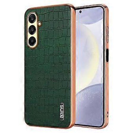 AZNS Deksel til Samsung Galaxy A26 5G Elektroplettert Krokodille Tekstur PU+TPU Telefondeksel - Grønn (Grønn)