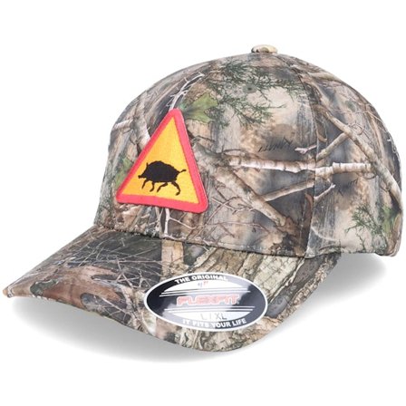 Iconic - Camo Flexfit Cap - Wild Boar Patch True Timber Kanati Camo Flexfit @ Hatstore