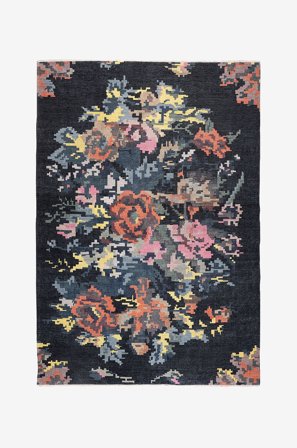 Mattbolaget - Gulvtæppe Ros - Flerfarvet - Fladvævede tæpper - 160X230 - Fra Homeroom