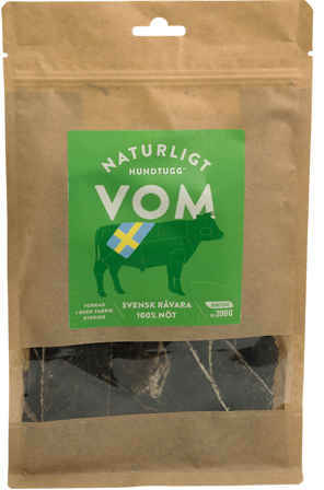 Naturligt Hundtugg makupalat naudanmaha 200 g