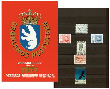 Grønland - Årsmappe 1977 - Tyk