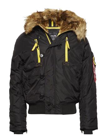 Pps N2B Bomberjakke Jakke Sort Alpha Industries