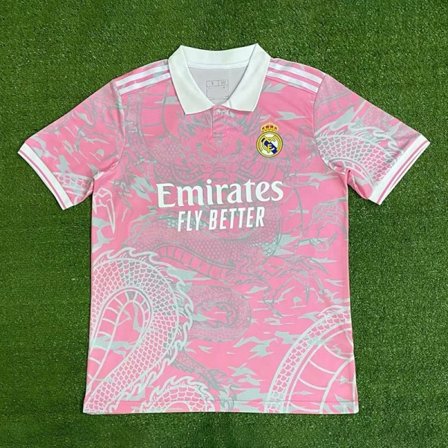 Real Madrid Rosa fotbollströja