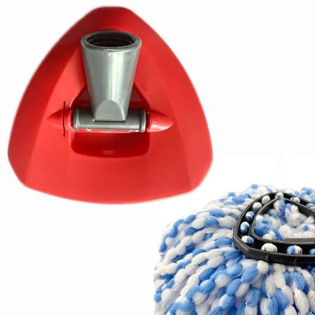 Spin Mop Refill 2-Tank System Roterende Deler Roterende Triangel Feste Erstatning