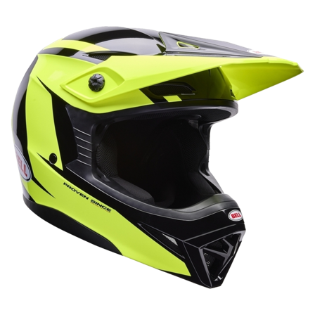 BELL MX-10 Mips Youth MX Helmet Talon Yellow/Black S