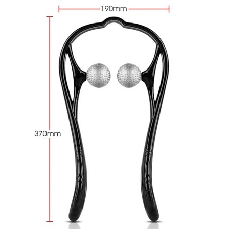 Nakkemassasje med to triggerpunkter, Shiatsu for skuldre