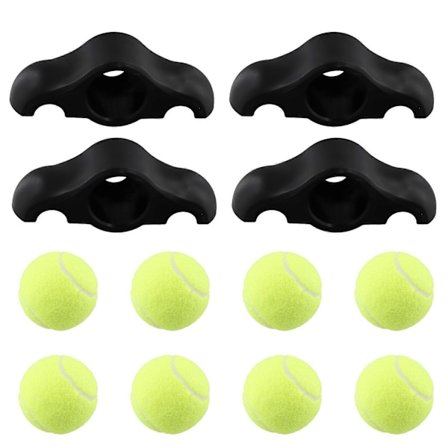 4 Pak Indendørs Cykling Snap Rocker Fødder Adaptere, Med Kugle