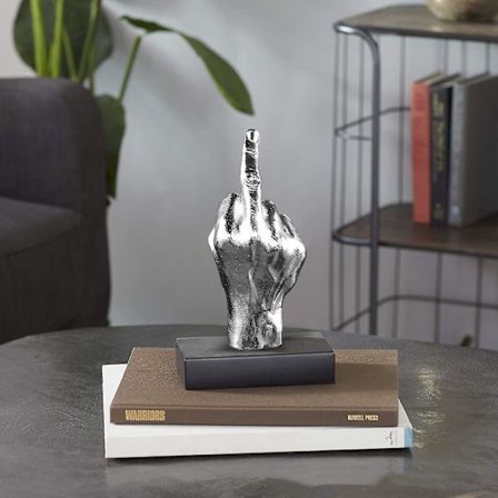 Personlig fingerstatuett Ornament Hjemmekontor Dekorasjon Tilbehør Skrivebord Gest Figur Skulptur Stueinnredning