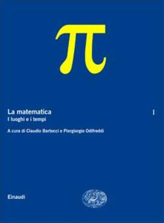 La matematica. Vol. 1: I luoghi e i tempi