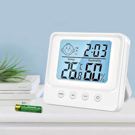 Inomhus Termometer Hygrometer, Luftfuktighetssensor Inomhusväder