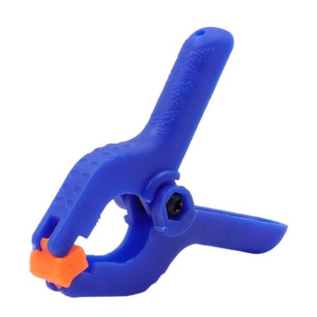 1 STK/10 STK Fjærklemme Håndfeste 10 STK BLÅ 10 STK BLÅ