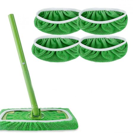 Swiffer Sweeper Mop ersättningsdynor, dukar för Swiffer golvmopp, återanvändbart cover