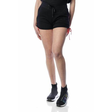 John Richmond Shorts logo gangs and contrast laces Sort, Dame
