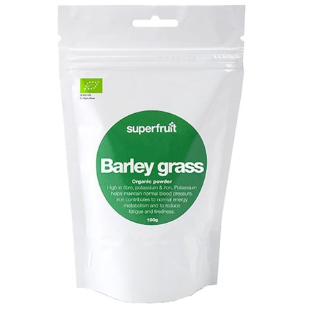Superfruit Barleygrass pulver Ø 100 g, Helse & Madvarer, Gryn, Flager & Drys, Drys