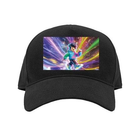 Kaps AC DC-logo delt i rød ild og blå røyk, dramatisk rock-estetikk med kraftig kontrast mot svart bakgrunn.