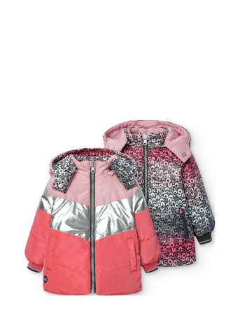 Boboli | Reversible Parka For Baby Girl | 104
