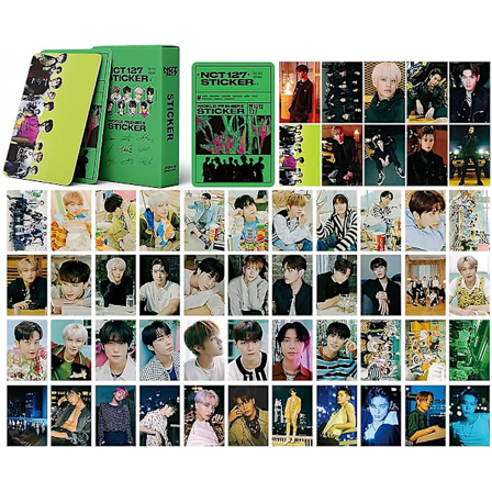 NCT127 Kort 55st LOMO Kort Klistermärke 3:e Album Kort NCT Affisch NCT127 Klistermärke LOMO Kort Mini affisch