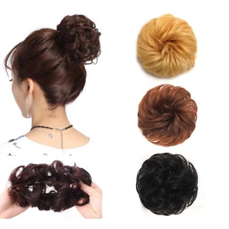 Scrunchie Løshår / Hårbånd / Hårknute - Velg farge Gullblond