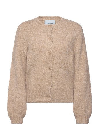 Msjennie Grs Knit Cardigan Beige Minus
