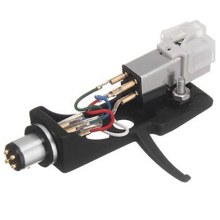 Stylus med platespillerhode 4-pins kontakter for grammofon platespiller LP vinyl nål