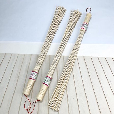 Naturlig bambus krop massage værktøjer fitness Pat hammer sundhedspleje pind afslapning 2/5 PCS ff(2 PCS)