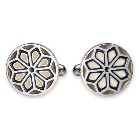 Spinki do mankietów Barnat Geo Remix dla mężczyzn