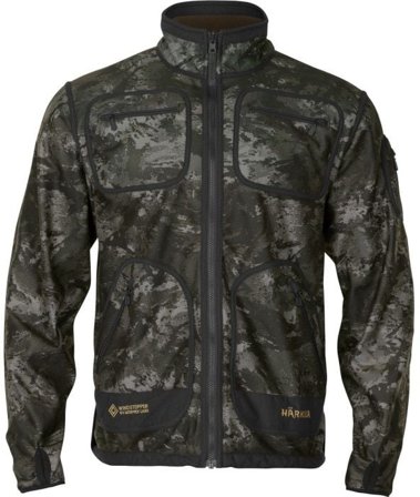 Härkila M's Kamko Noctyx WSP Reversible Fleece Jacket Axis Msp Black/Willow Green