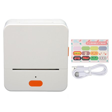 Mini 58mm Bærbar Bluetooth Termisk Etiketprinter Stregkodemaskine til Detailhandel og Kontor