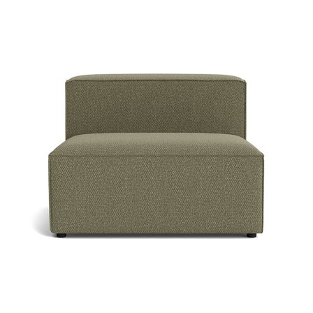 Luksus Lissabon XL Sædemodul - Nordic Grøn - Holdbar Kvalitets Sofa med Krydsfiner Ramme - 100x100x72cm