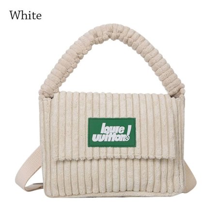 Skuldervesker Stoffvesker HVIT