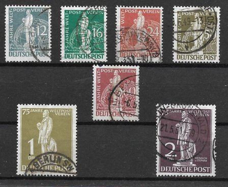 Berlin 1949 - AFA 35 - 41 - Stemplet