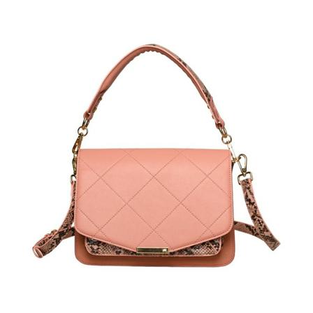 Noella Blanca Taske Medium Snake Pink, Dame Håndtasker, Størrelse: ONE Size