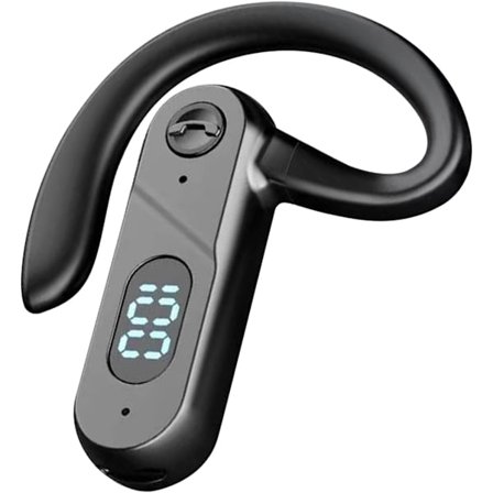 Bluetooth Hörlurar V5.2 Trådlöst Headset med Mikrofon In Ear Bluetooth Enkelt Trådlöst Headset Handsfree Hörsnäcka