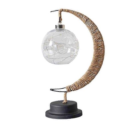 Ramadan Skrivebordslampe LED Månelampe Dekorasjon for Hjemmebelysning 26-27s[D]