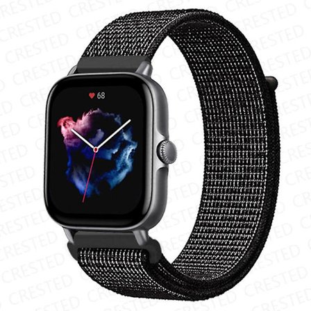 20 mm 22 mm watch för Amazfit Gts/2/2e/4/3/mini Gtr 4/2/3/ pro 47 mm Stratos 3 nylon Pulseira Correa Amazfit bipsband