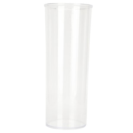 Transparent Væske Målecylinder Laboratoriemåling Undervisningsinstrument