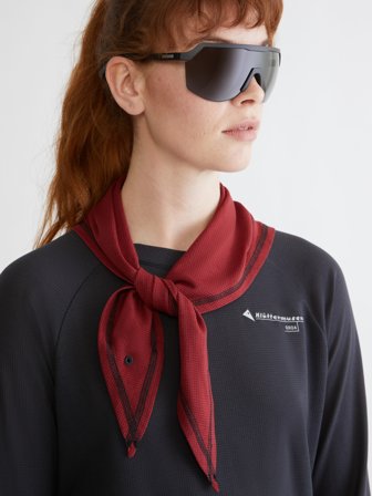Klättermusen Allvis Skjerf Unisex - Ruby Red - One Size