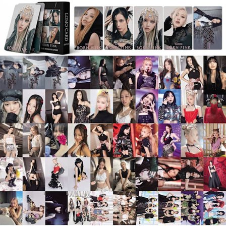 Blackpink Kpop Blink Onnittelukorttipakkaus 55 kpl