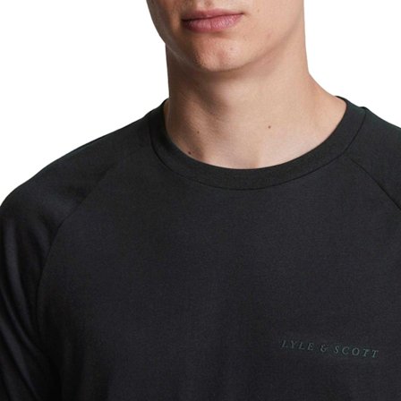 Lyle & Scott Herr Core Colour Block T-Shirt M Svart