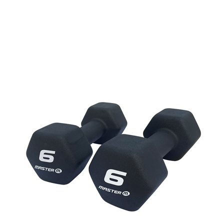 Håndvægte Master Fitness Dumbbell Pair Neopren - Bodyman.dk