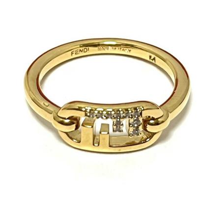 Fendi Vintage - Vintage Smycken - Gul - Dam - Storlek: One Size, Dam, Storlek: ONE SIZE