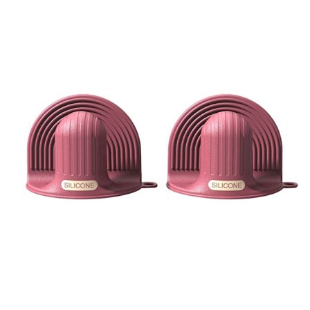 2 st Mini Matlagningssilikonhandskar RÖDA