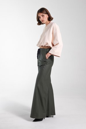 Jarla Trousers Dark Green